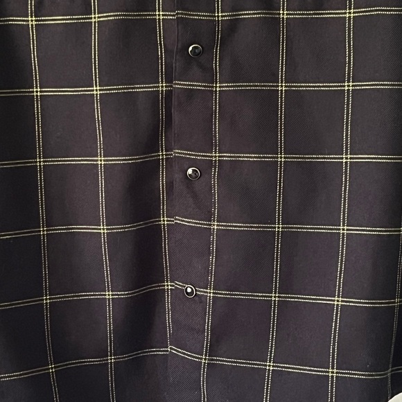 Dixxon Youth Division Gridlock Flannel Button Up Long Sleeve Shirt Size Medium - Picture 5 of 14